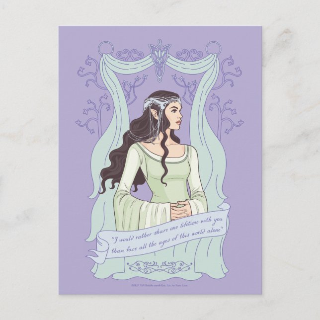 Postal ARWEN™ "Comparte una vida contigo" Gráfico (Anverso)