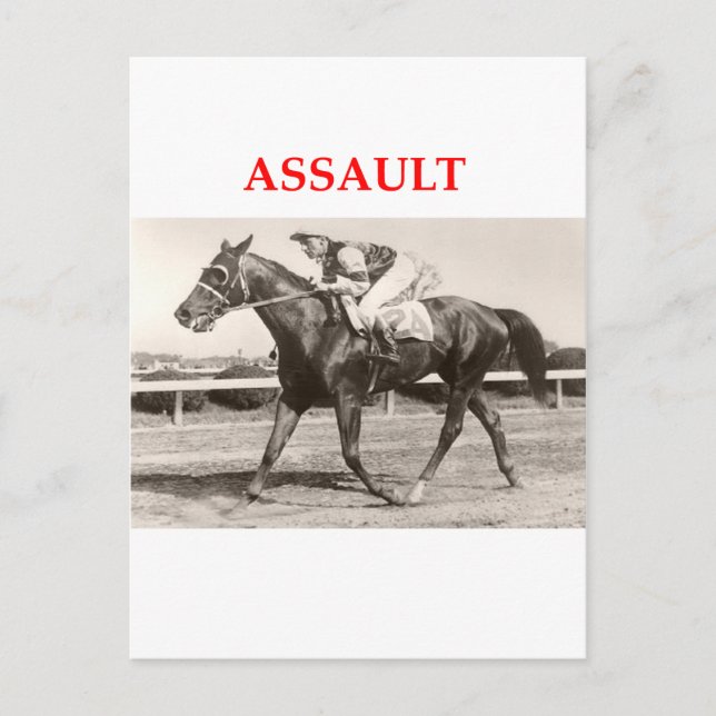 Postal asalto (Anverso)