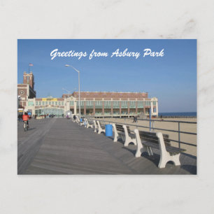 Postal Asbury Park NJ Boardwalk