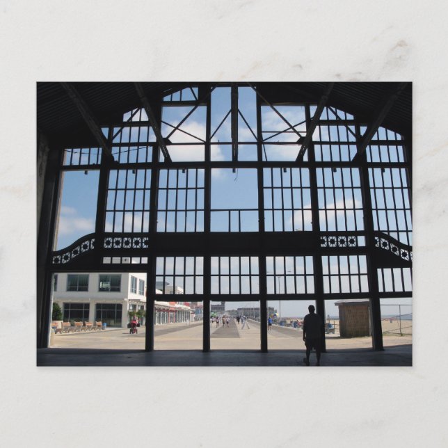Postal Asbury Park NJ Boardwalk View from Casino Building (Anverso)