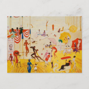 Postal Asbury Park South por Florine Stettheimer
