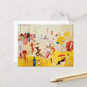Postal Asbury Park South por Florine Stettheimer