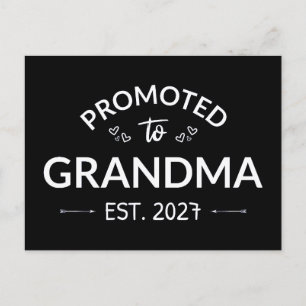 Postal Ascendida a Abuela Est 2027 Nueva Nana II