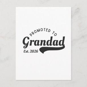 Postal Ascendido a Abuelo 2026