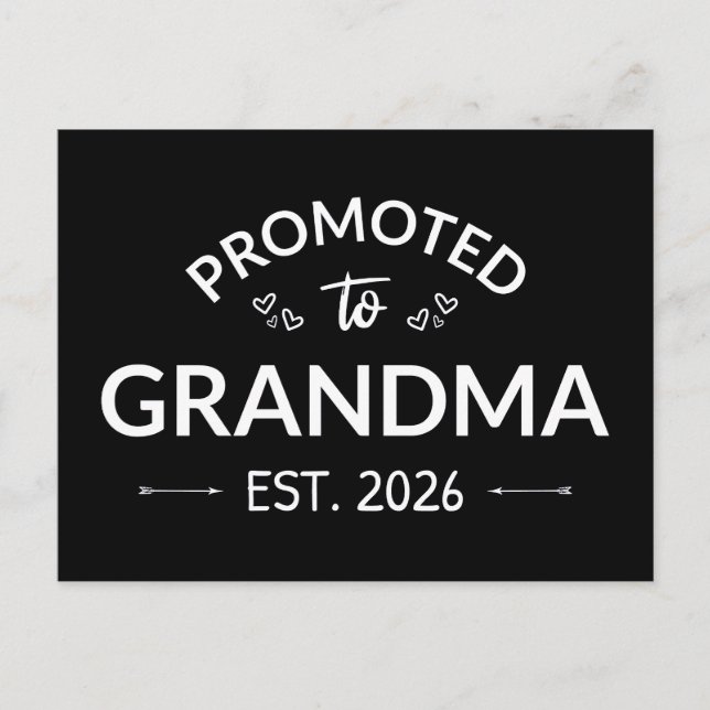 Postal Ascendido A La Abuela Este. II 2026 (Anverso)