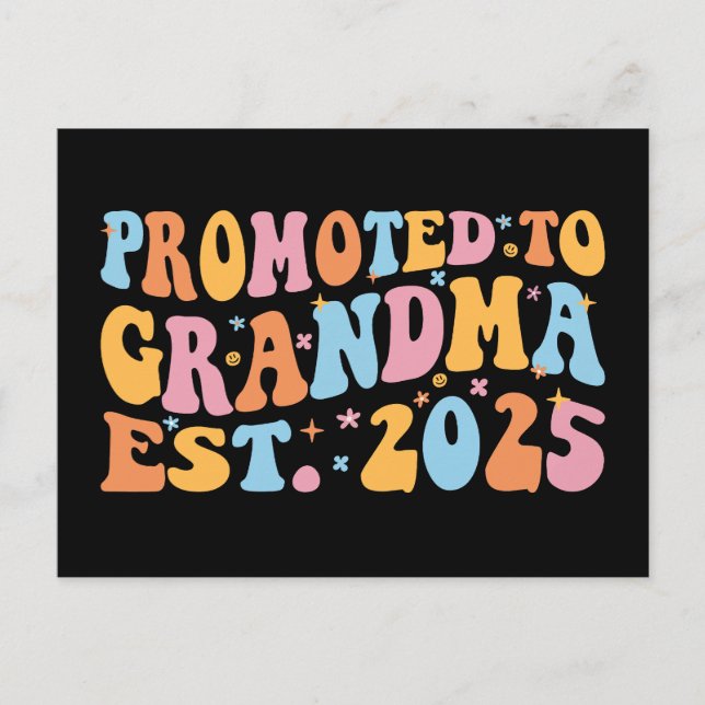 Postal Ascendido A La Abuela Este. III 2025 (Anverso)