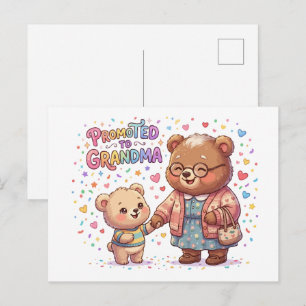 Postal Ascendido a Ositos Lindos Abuela