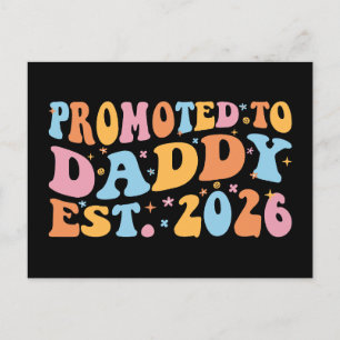 Postal Ascendido a Papá Est. 2026 III
