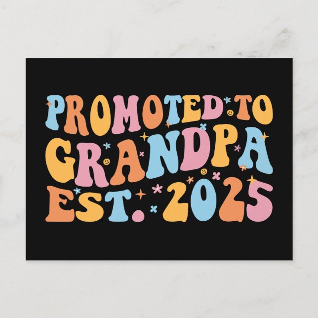 Postal Ascendido Al Abuelo Este. III 2025 (Anverso)