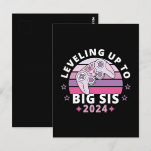 Postal Ascendiendo a Hermana Mayor 2024 Chicas