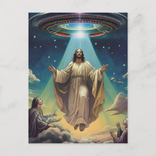 Postal Ascendiendo al Mesías