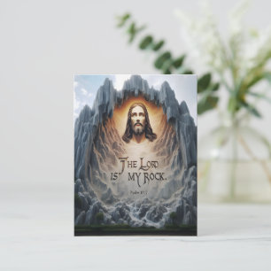 Postal Ascensión Divina: El Señor Es Mi Rock