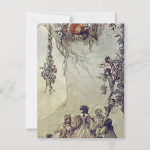 Postal “Ascenso de las hadas” de A Duncan Carse