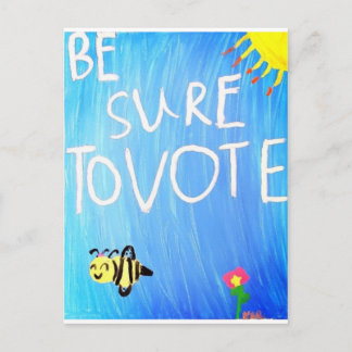 Postal Asegúrese de votar