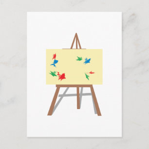 Postal Asel y pintura