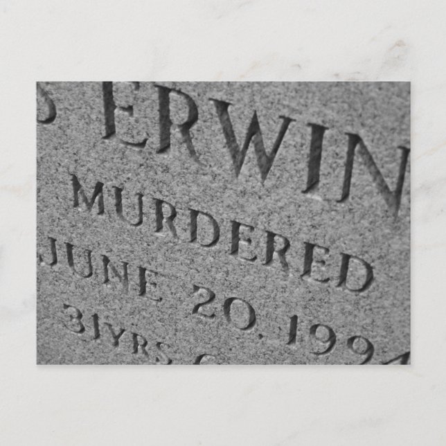 Postal Asesinado (Anverso)