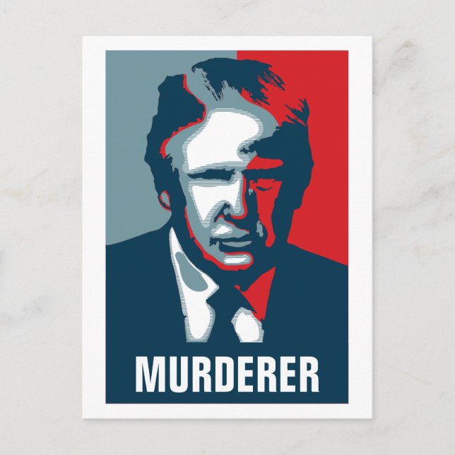 Postal ASESINATO DE Donald Trump (Anverso)