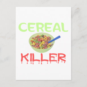 Postal Asesino de cereales