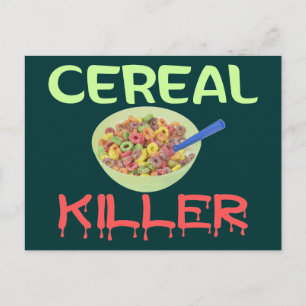 Postal Asesino de cereales