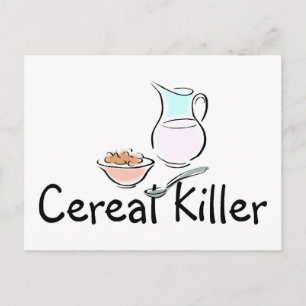 Postal Asesino de cereales