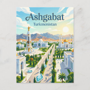 Postal Asgabate Turkmenistán
