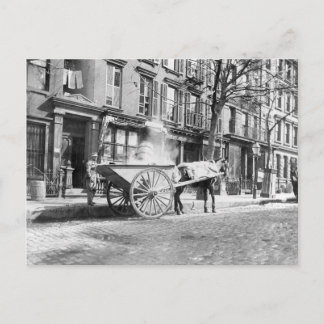 Postal Ash Cart Nueva York 1896