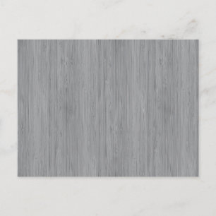 Postal Ash Gray Bamboo Wood Grain Look
