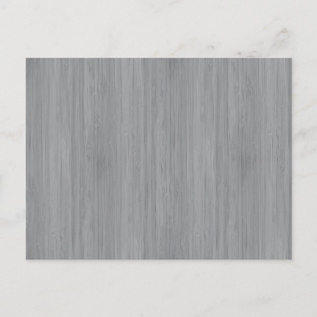Postal Ash Gray Bamboo Wood Grain Look (Anverso)