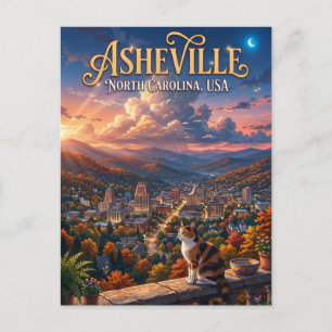 Postal Asheville EE. UU.