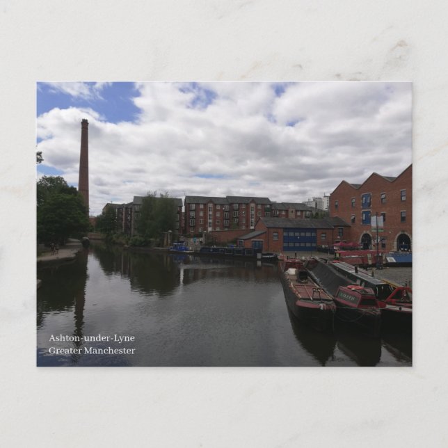 Postal Ashton-under-Lyne (Anverso)