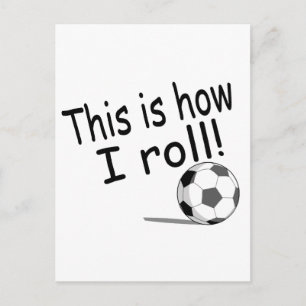 Postal Así es como hago el fútbol