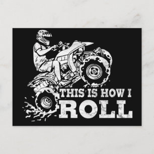 Postal Así es como rollo - ATV (todo vehículo terrestre)