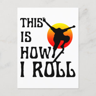 Postal Así es como ruedo