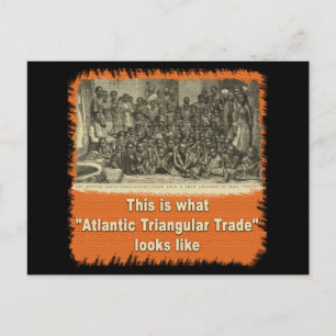 Postal Así es como se ve el comercio triangular atlántico