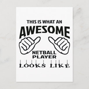 Postal Así es como se ve un increíble jugador de Netball