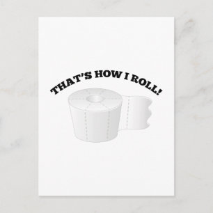 Postal ¡Así es como yo hago rodar!