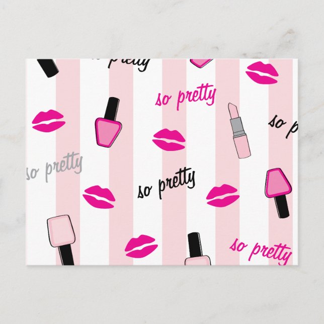 Postal Así que Bonito (Anverso)