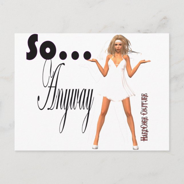 Postal Así que de todos modos (Anverso)