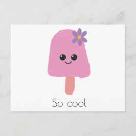 Postal Así que Guay Icy Pole Postcard