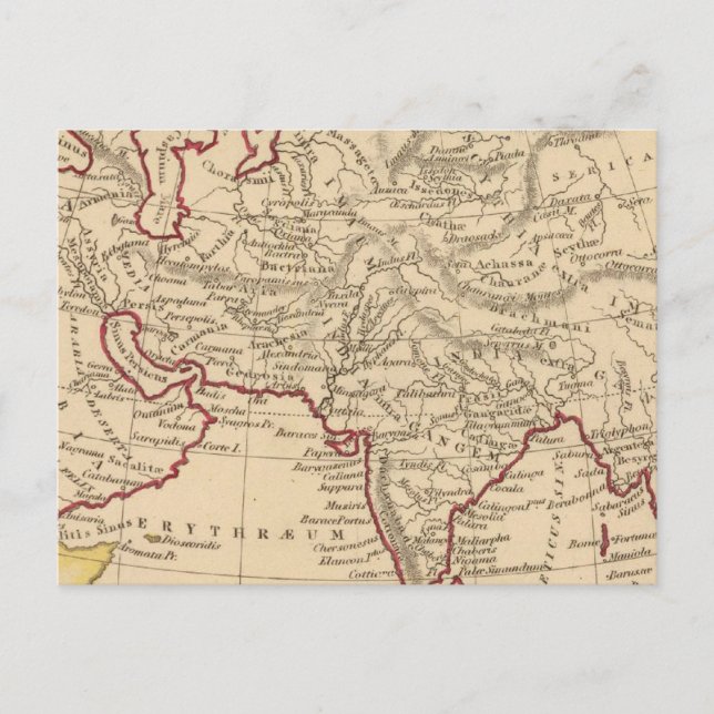 Postal Asia antigua (Anverso)