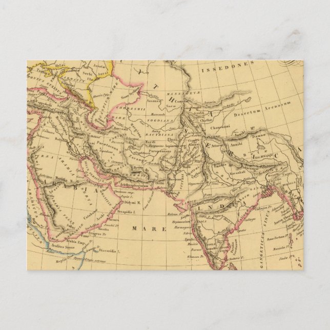 Postal Asia antigua (Anverso)