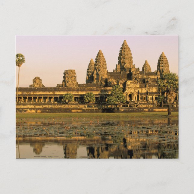 Postal Asia, Camboya, Siem Riep. Angkor Wat. (Anverso)