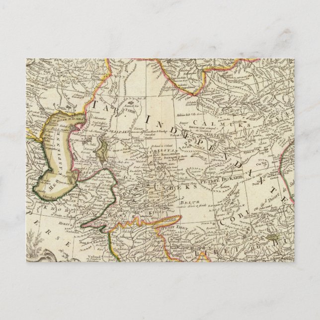 Postal Asia Central (Anverso)