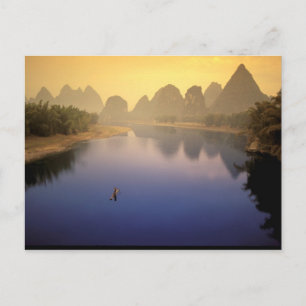 Postal Asia, China, provincia de Guangxi, Yangshuo. Solo