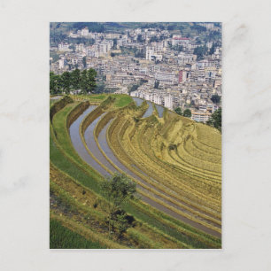 Postal Asia, China, provincia de Yunnan, Jinping. Jinping