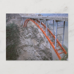 Postal Asia, China, río Yangtze. Zigui a Men Tian