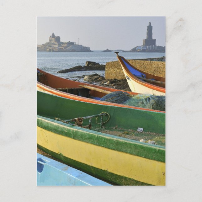 Postal Asia, India, Tamil Nadu, Kanniyakumari (Anverso)