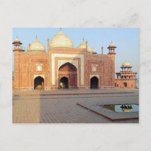 Postal Asia, India, Uttar Pradesh, Agra. En la