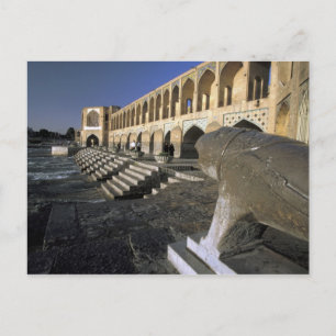 Postal Asia, Irán, Isfahán. Puente Pol-e Khaju.