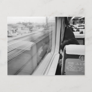 Postal Asia, Japón. A bordo del tren bala Shinkansen